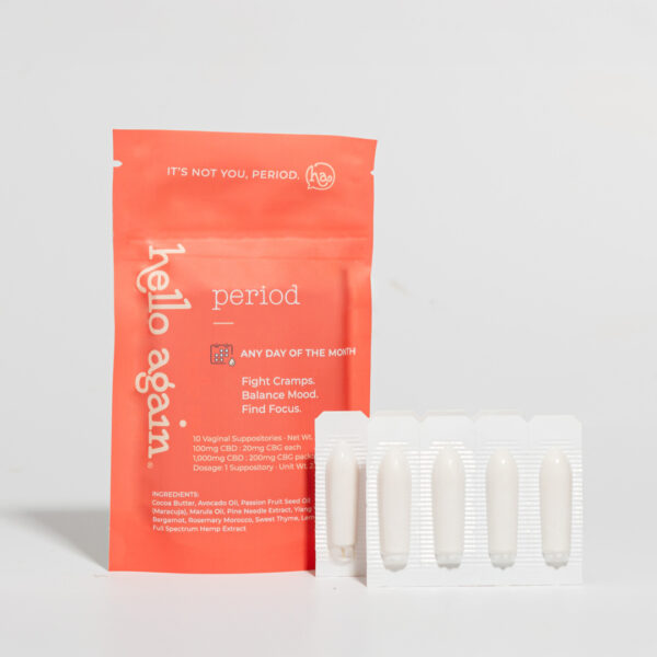 Hello Again Period product.