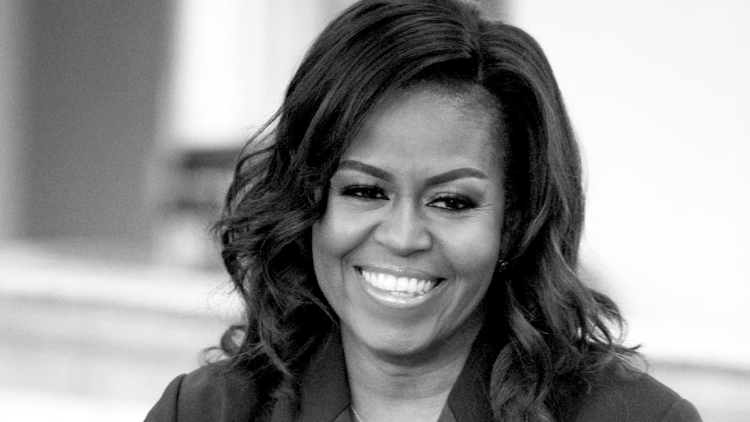 Michelle Obama, advocate for education and women’s empowerment, featured for Women’s History Month.