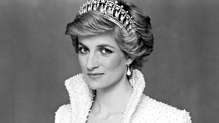 Princess Diana, humanitarian who brought global attention to HIV/AIDS and landmine awareness, featured for Women’s History Month.